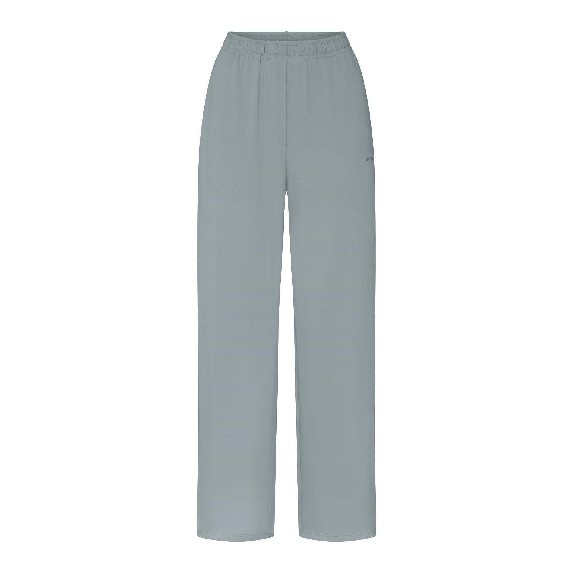 NikeSKIMS AIRY WIDE LEG PANT | WASHED PACIFIC FLAT ON A WHITE BACKGROUND | FLT