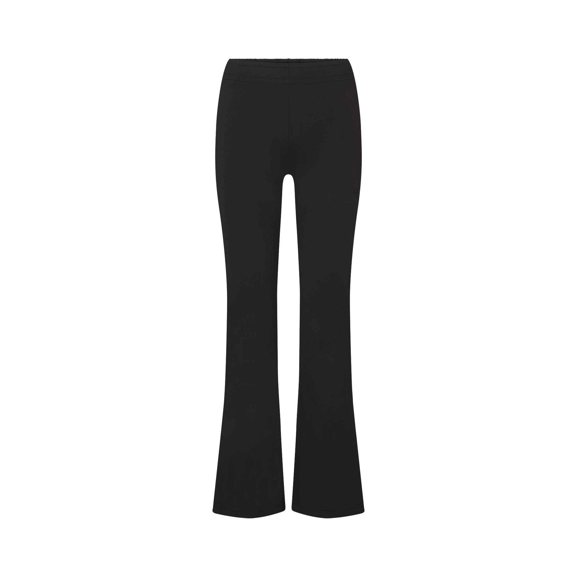 NikeSKIMS AIRY STRAIGHT LEG PANT | OBSIDIAN FLAT ON A WHITE BACKGROUND | FLT