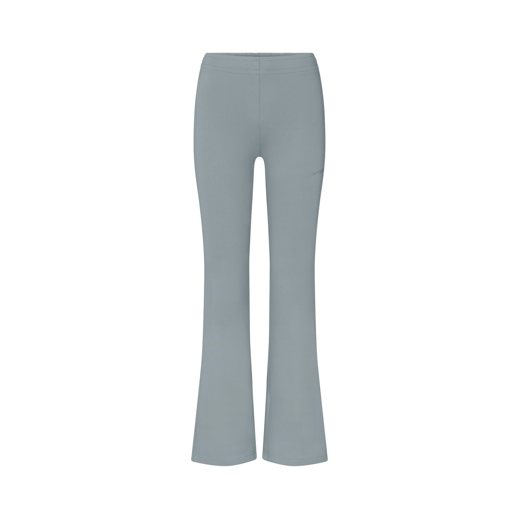 NikeSKIMS AIRY STRAIGHT LEG PANT | WASHED PACIFIC FLAT ON A WHITE BACKGROUND | FLT