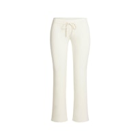 COTTON JERSEY LOW RISE CROP PANT