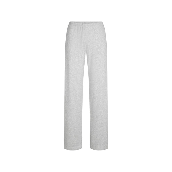SKIMS★コットンジャージー ワイドレッグパンツ COTTON JERSEY WIDE LEG PANT | LIGHT HEATHER GREY