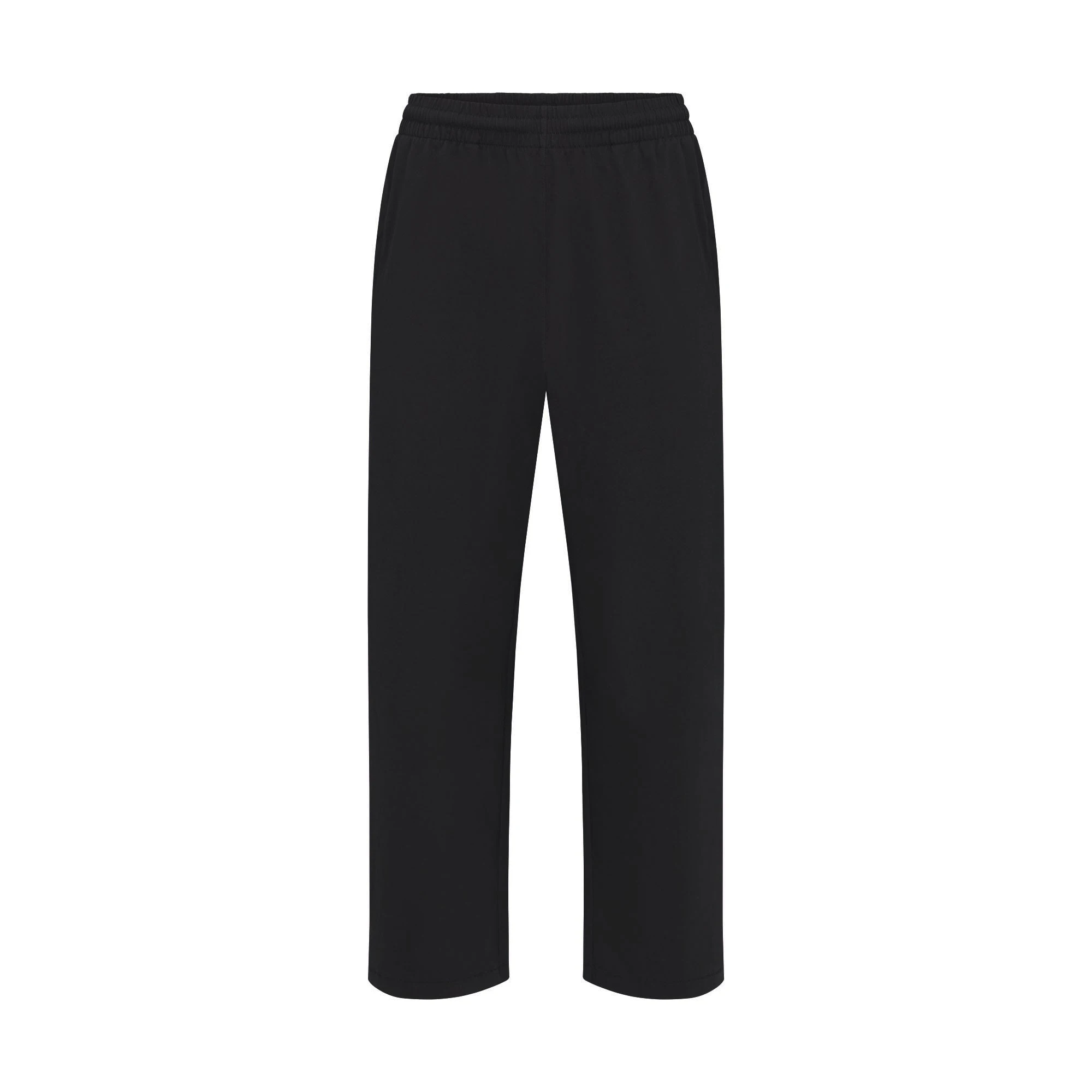 HEAVYWEIGHT COTTON MENS RELAXED PANT | OBSIDIAN FLAT ON A WHITE BACKGROUND @ | FOCUS: 0.0, 1.0, 0.9