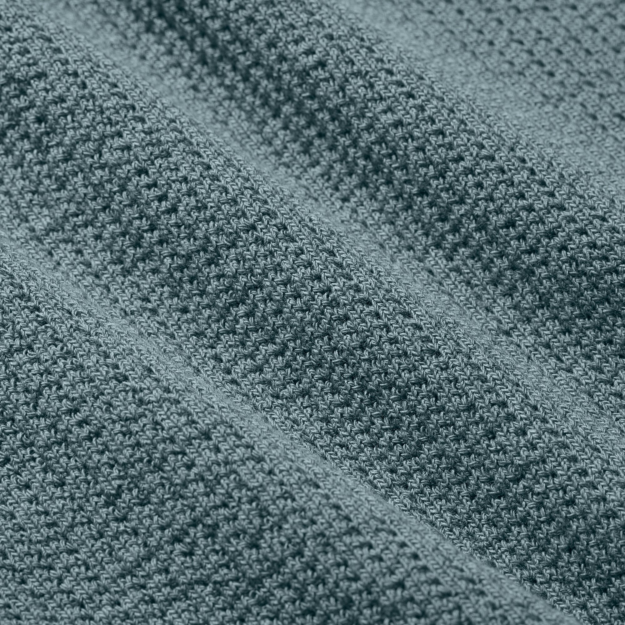 HEAVY WAFFLE CARDIGAN | ZIRCON ADDITIONAL FABRIC DETAILS