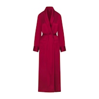 WOVEN SHINE LONG ROBE