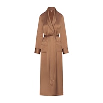 WOVEN SHINE LONG ROBE