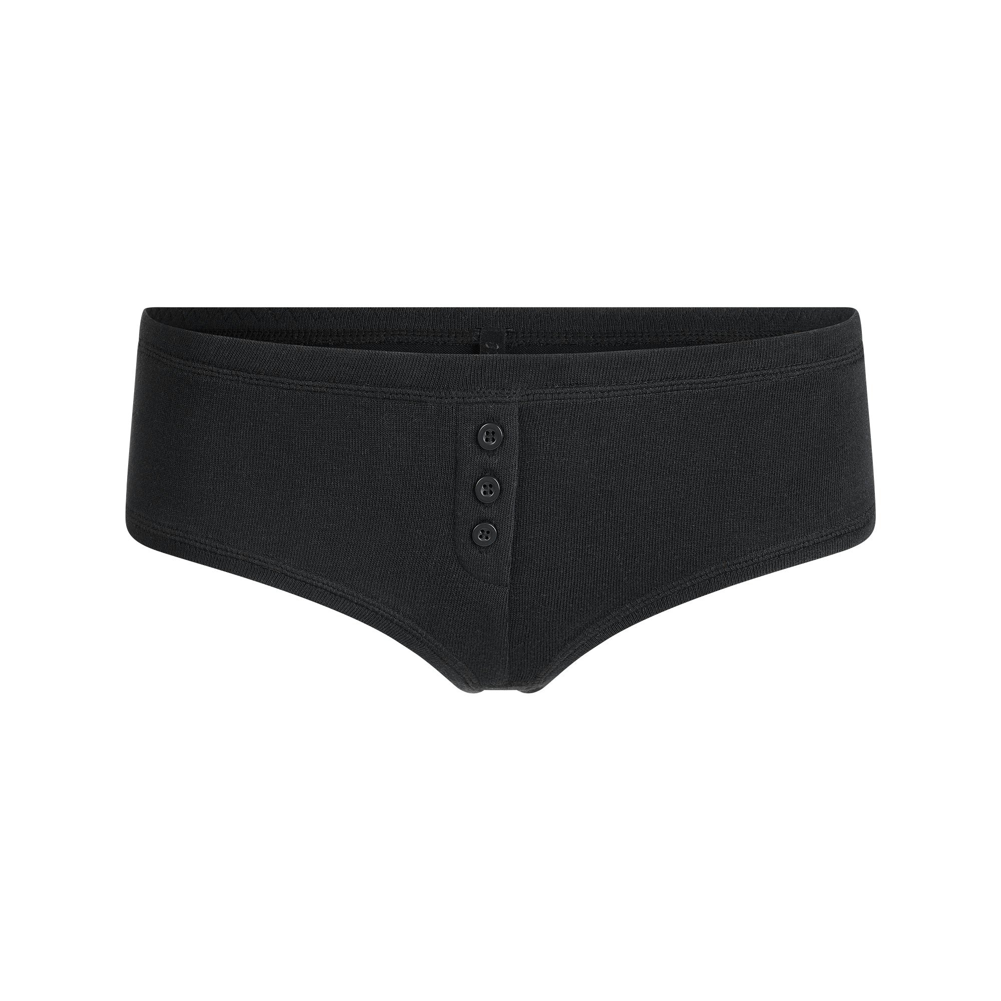 LIGHTWEIGHT MODAL BRIEF | ONYX FLAT ON A WHITE BACKGROUND | FLT