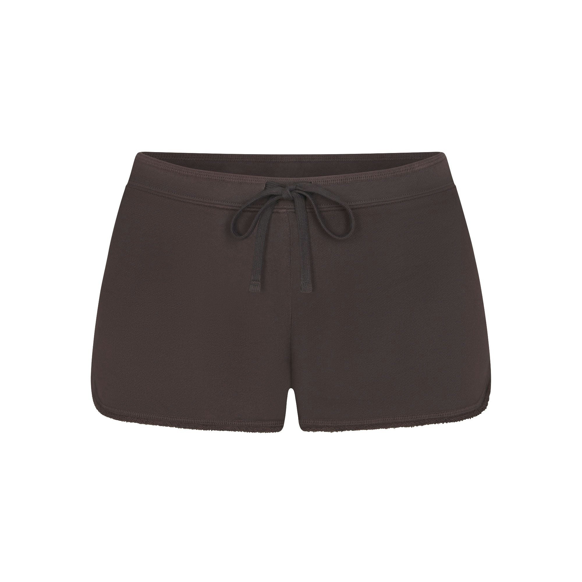 FRENCH TERRY DOLPHIN SHORT | IRON FLAT ON A WHITE BACKGROUND | FLT