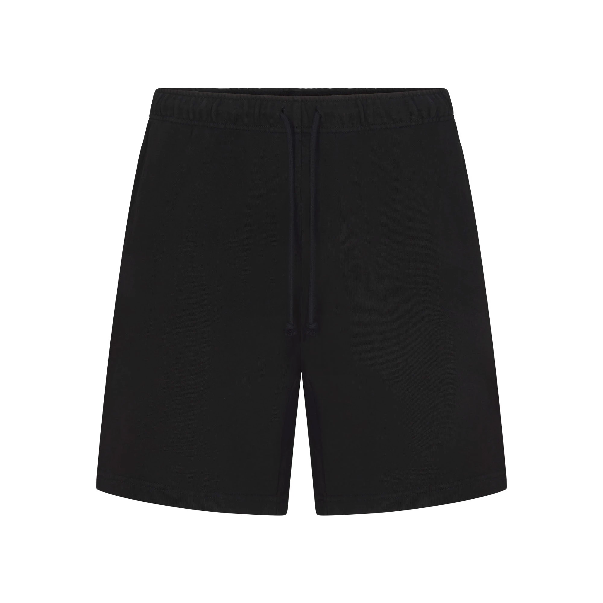 TERRY MENS LONG SHORT | WASHED OBSIDIAN FLAT ON A WHITE BACKGROUND | FLT