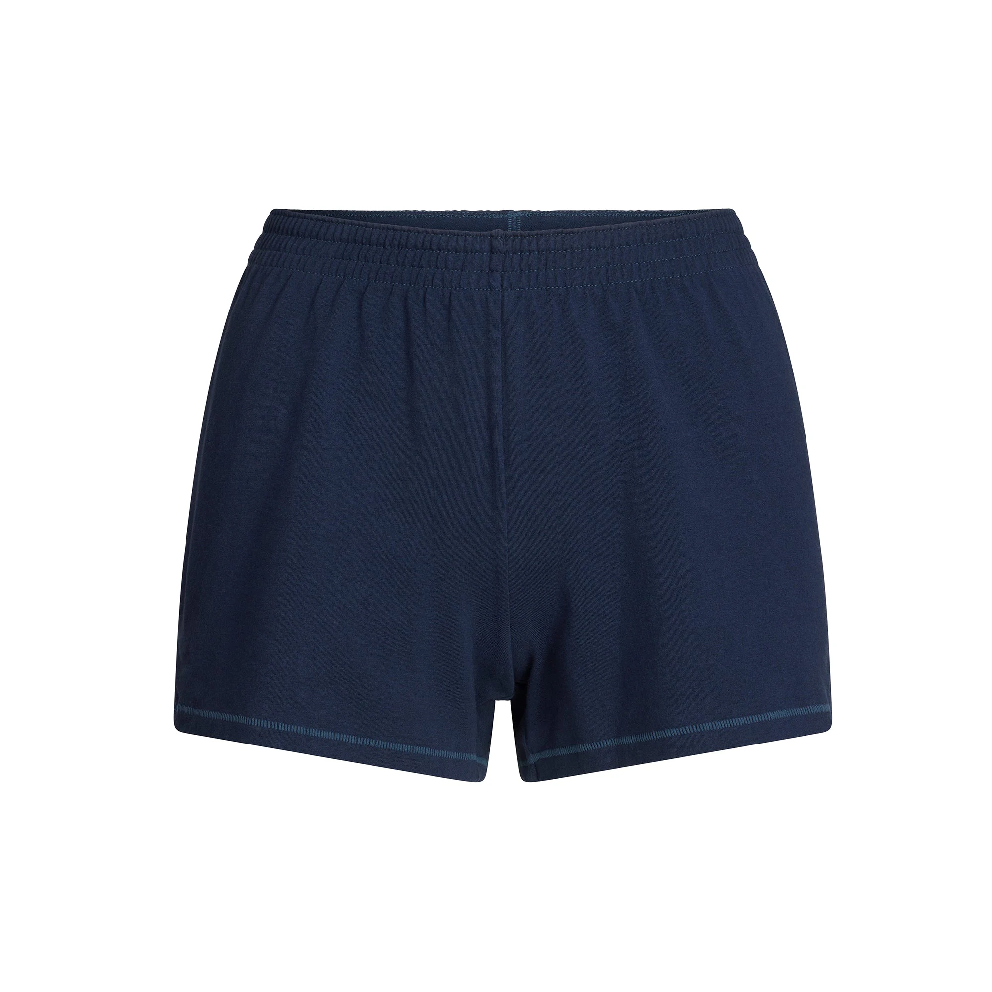 COTTON JERSEY SHORT | NAVY FLAT ON A WHITE BACKGROUND | FLT