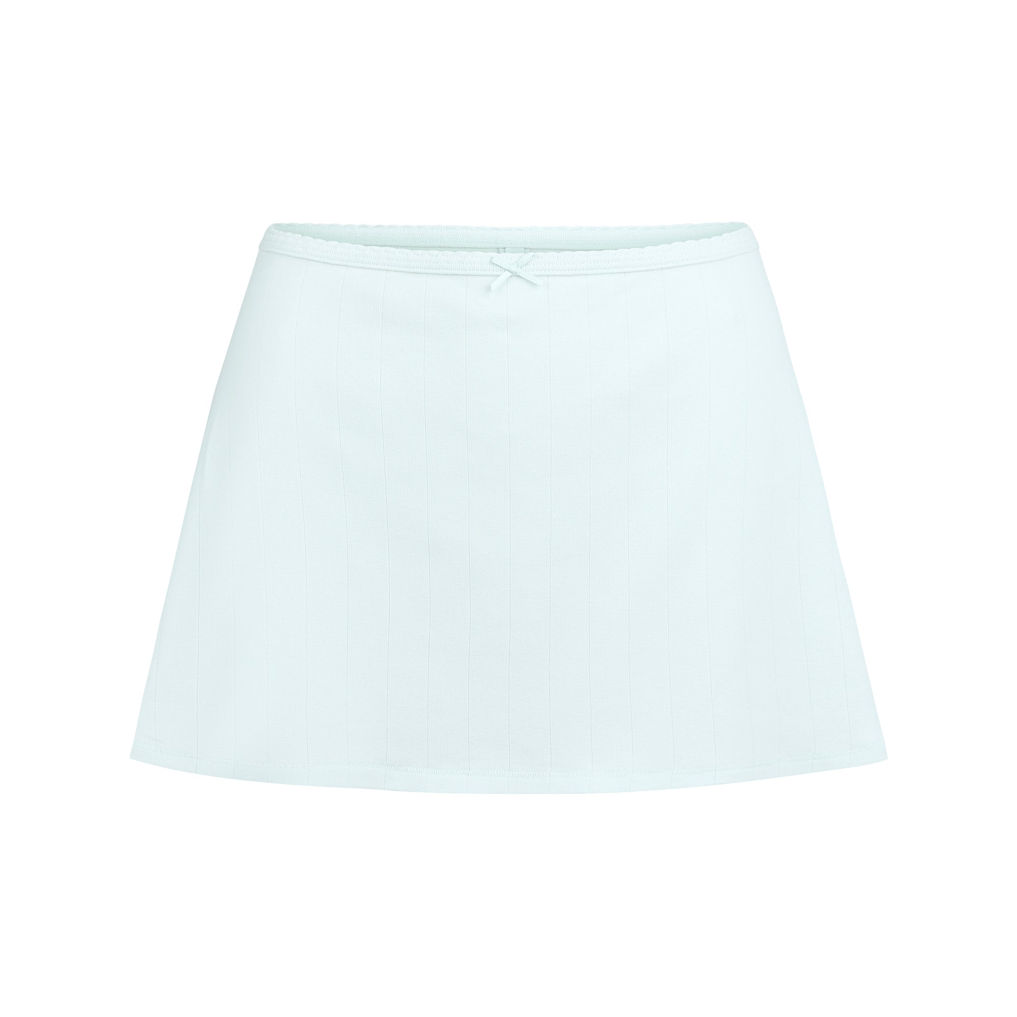 【関税込み】SKIMS ブルー Drop Needle Pointelle ミニスカート Drop Needle Pointelle | SKIMS