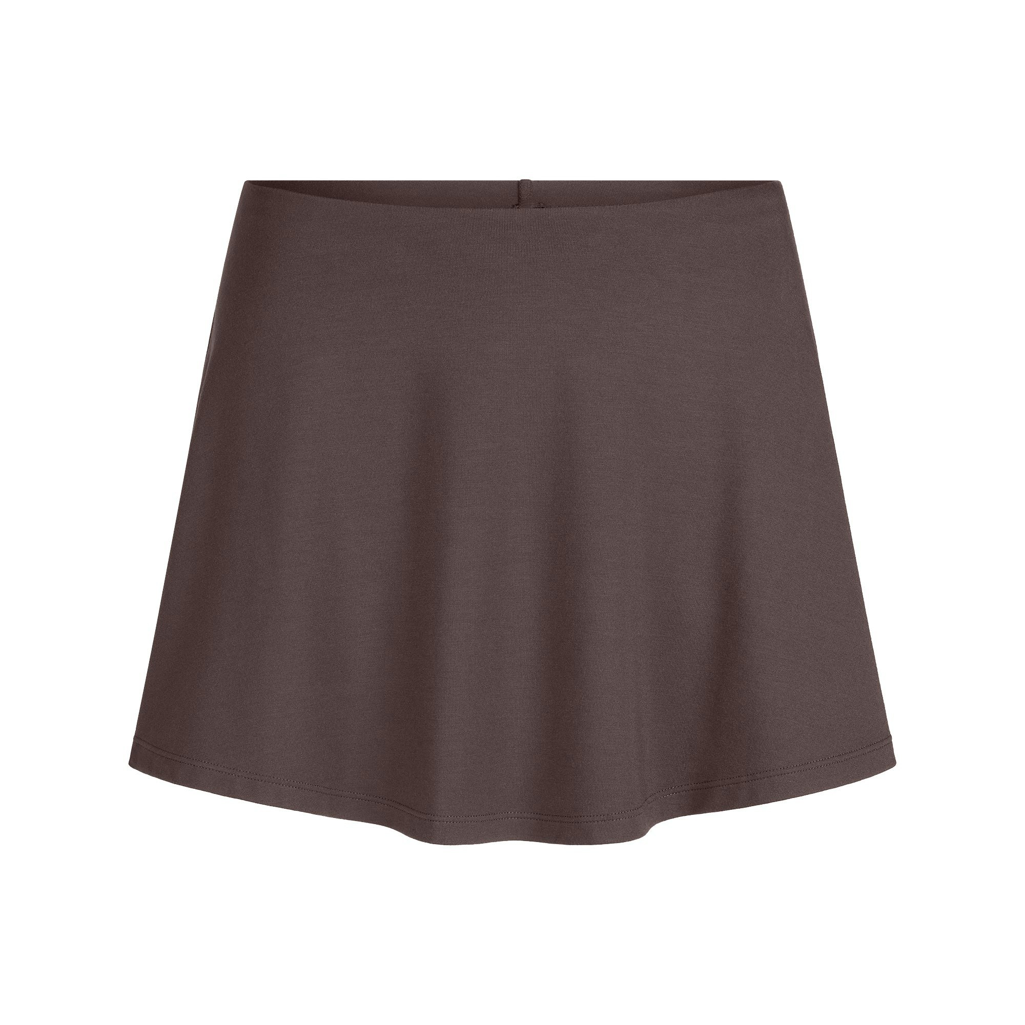 SMOOTH LAYERS MINI SKORT | RAISIN FLAT ON A WHITE BACKGROUND | FLT