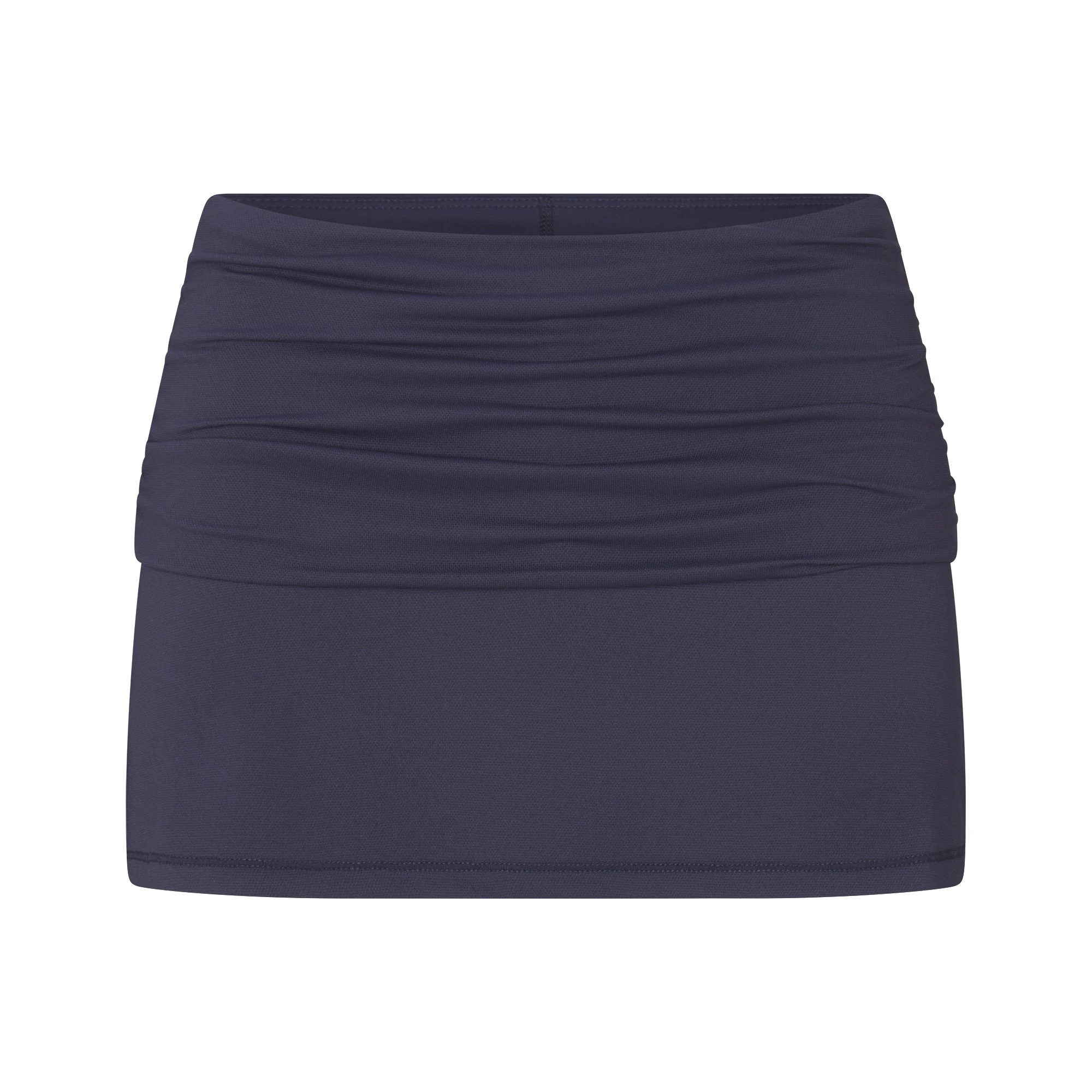 NikeSKIMS AIRY FOLDOVER SKORT | DEEP ROYAL FLAT ON A WHITE BACKGROUND | FLT