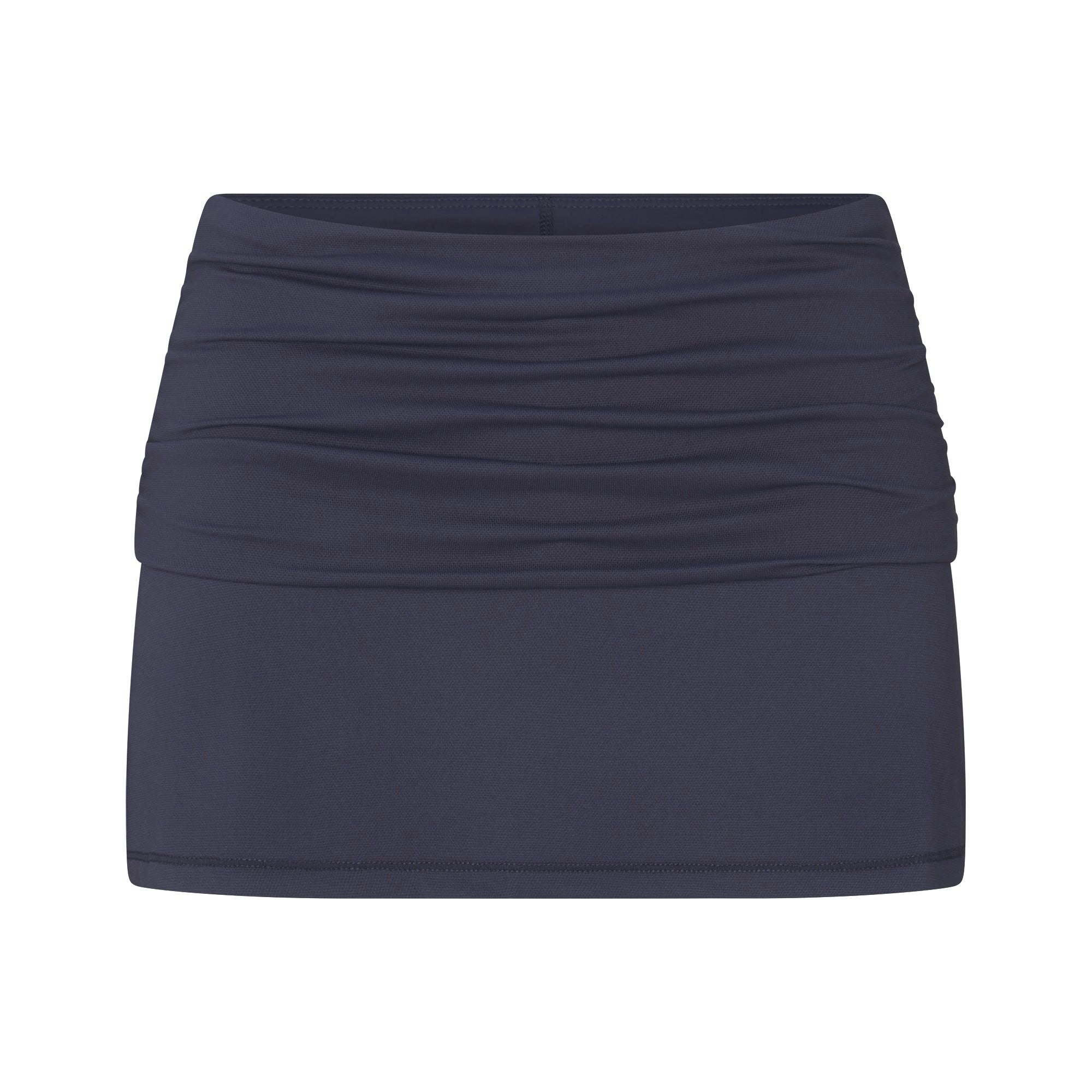 NikeSKIMS AIRY FOLDOVER SKORT | DEEP ROYAL FLAT ON A WHITE BACKGROUND | FLT