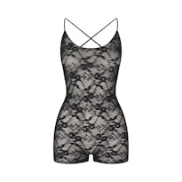 STRETCH LACE LOW BACK ONESIE