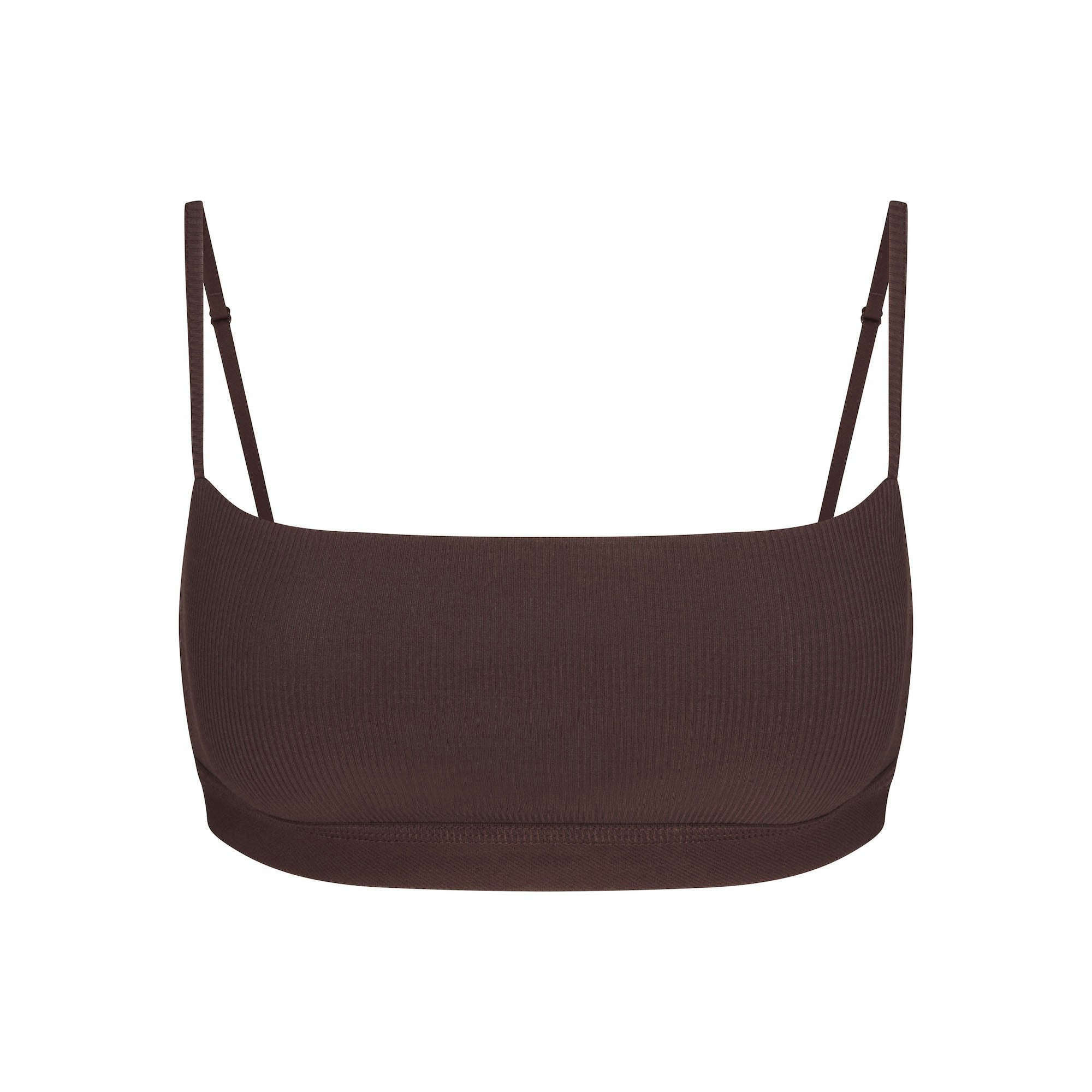 SOFT LOUNGE TANK | TANZANITE (SCOOP BRALETTES, BRALETTES) FLAT ON A WHITE BACKGROUND | FLT