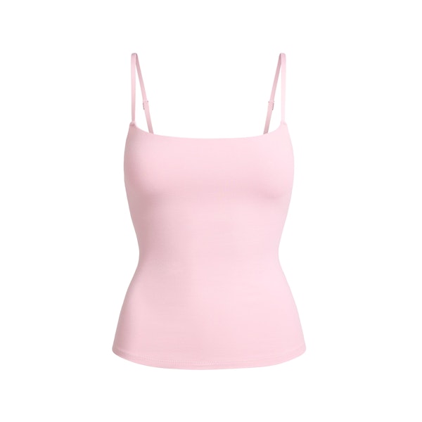 COTTON JERSEY CAMI | HALITE FLAT ON A WHITE BACKGROUND @ | FLT