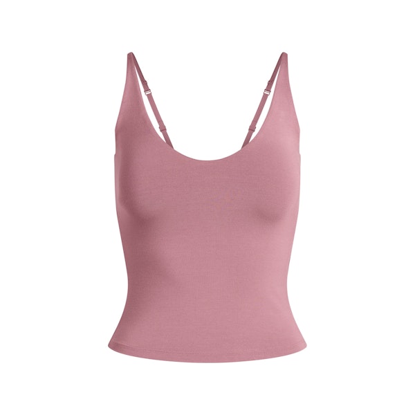 SMOOTH LAYERS CAMI | TERRA FLAT ON A WHITE BACKGROUND | FLT