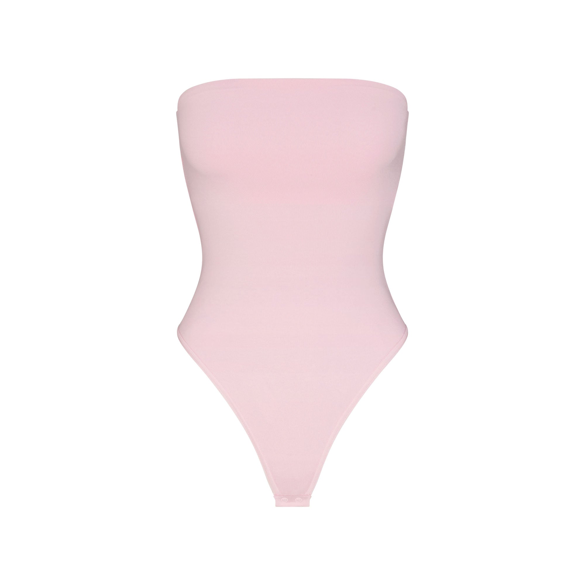SMOOTH LAYERS STRAPLESS BODYSUIT | PEONY FLAT ON A WHITE BACKGROUND | FLT