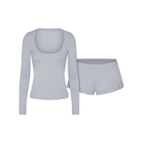 SKIMS SLEEP SCOOP NECK SLEEP SET