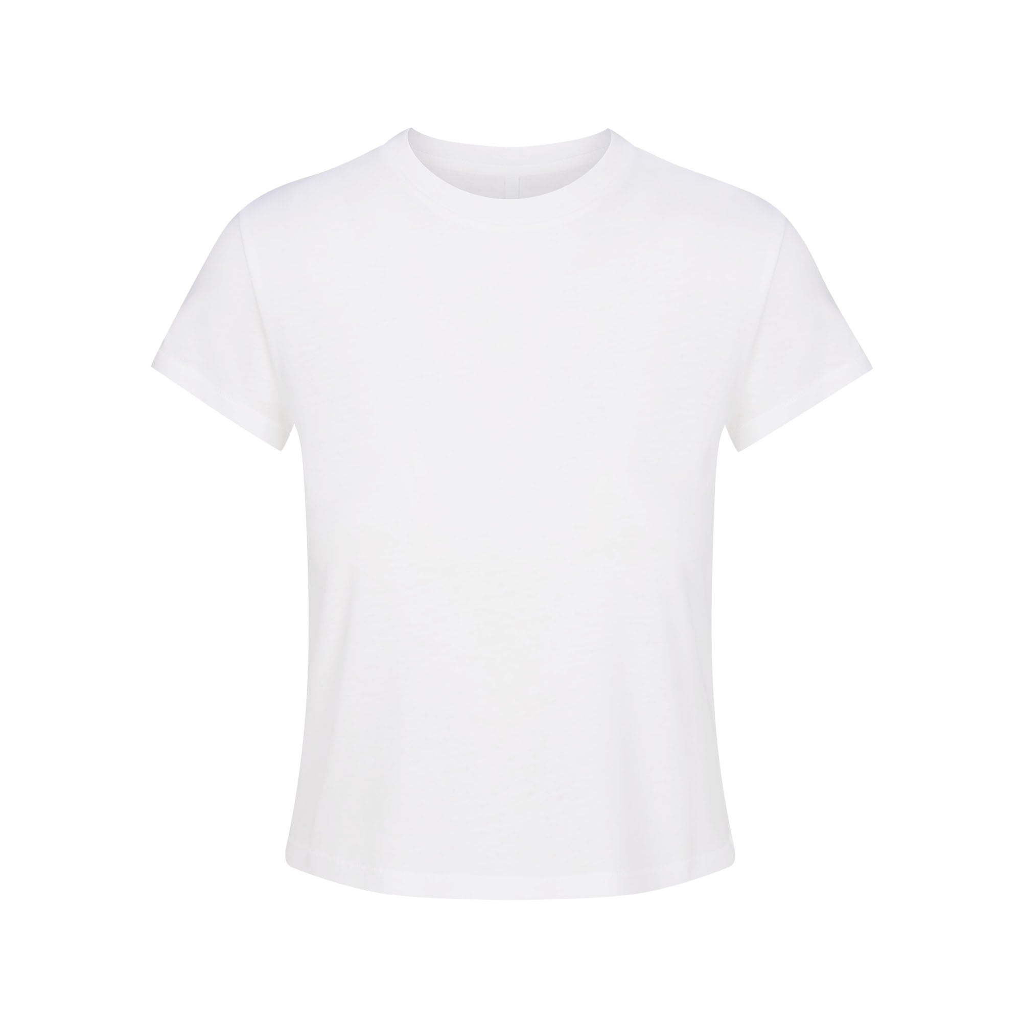 【関税込み】SKIMS ホワイト Relaxed Tees シュランケン Tシャツ RELAXED TEES SHRUNKEN T-SHIRT | SNOW