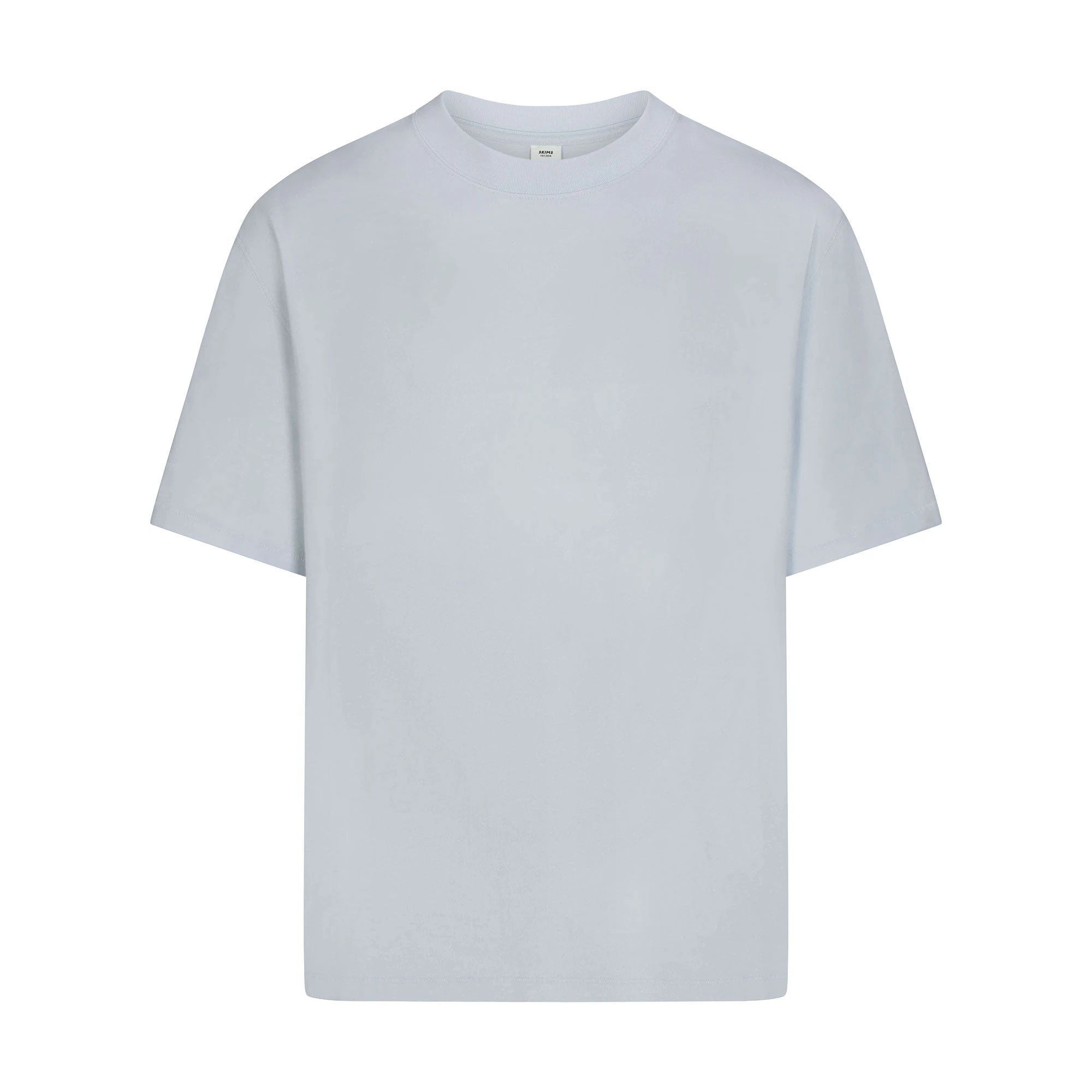 HEAVYWEIGHT COTTON MENS RELAXED T-SHIRT | ATMOSPHERE FLAT ON A WHITE BACKGROUND | FLT