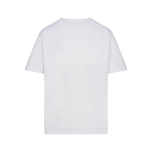 HEAVYWEIGHT COTTON MENS RELAXED T-SHIRT | CHALK (MENS T-SHIRTS) FLAT ON A WHITE BACKGROUND | FLT