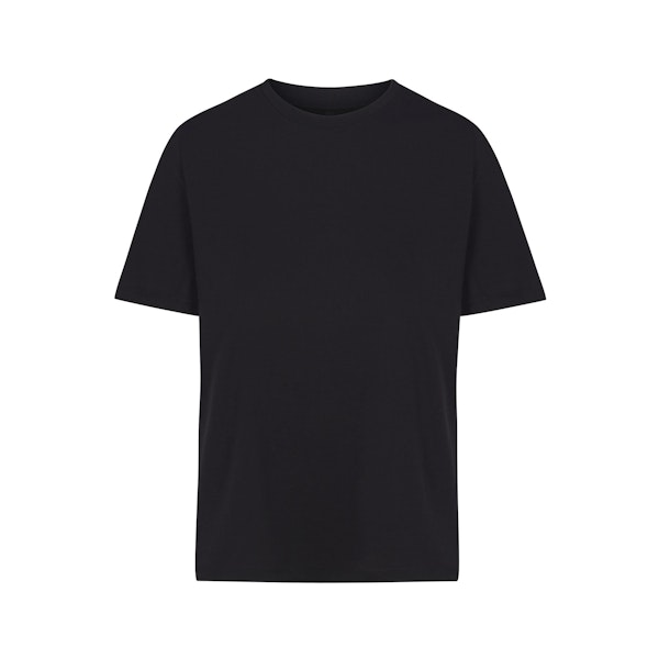 RELAXED TEES T-SHIRT | ONYX FLAT ON A WHITE BACKGROUND | FLT