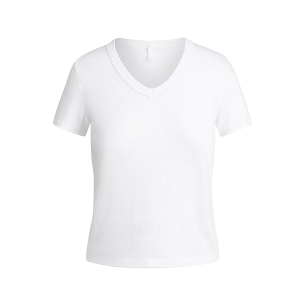 【関税込み】SKIMS Tシャツ SKIMS Relaxed Tees Shrunken T-Shirt | Saks Fifth Avenue