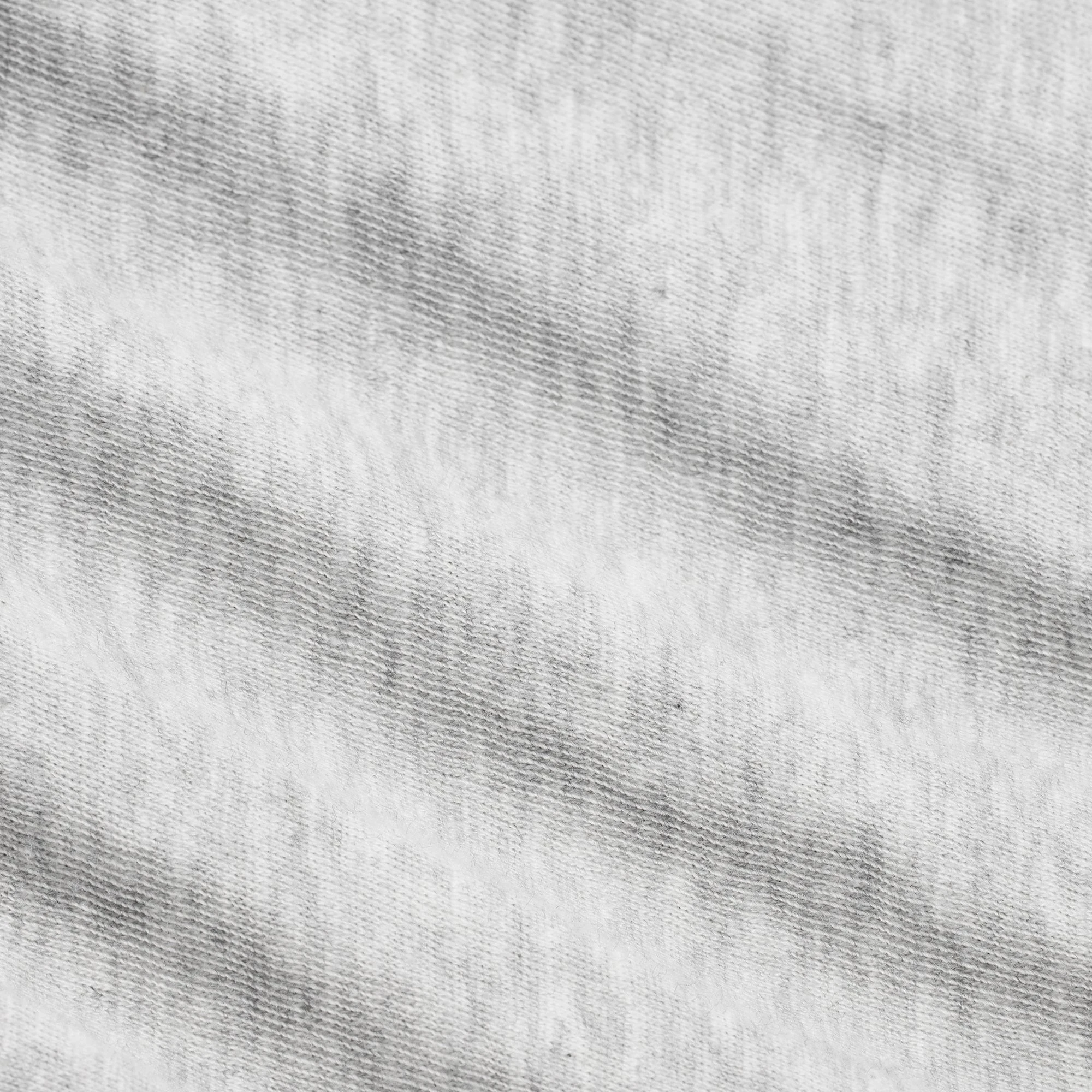 WORN IN JERSEY BABY V NECK TEE | LIGHT HEATHER GREY ADDITIONAL FABRIC DETAILS