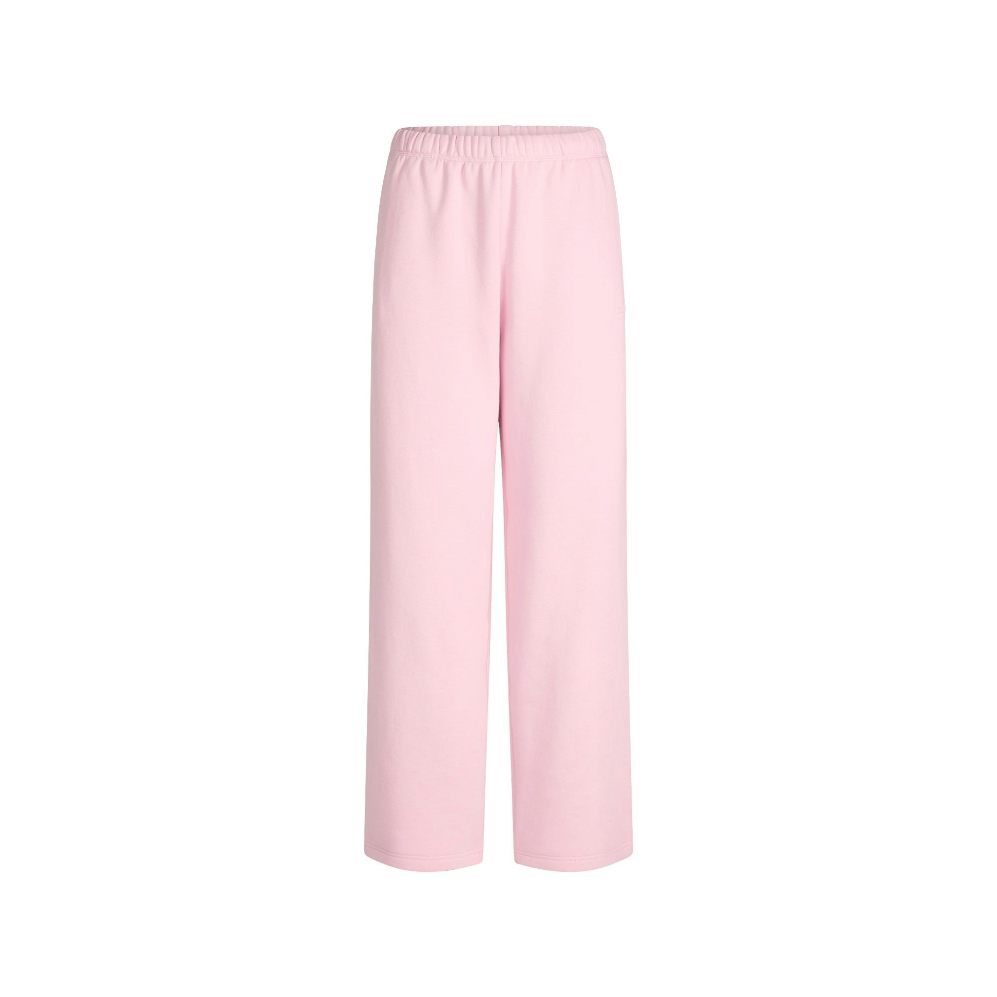 COTTON FLEECE CLASSIC STRAIGHT LEG PANT | HALITE FLAT ON A WHITE BACKGROUND | FLT