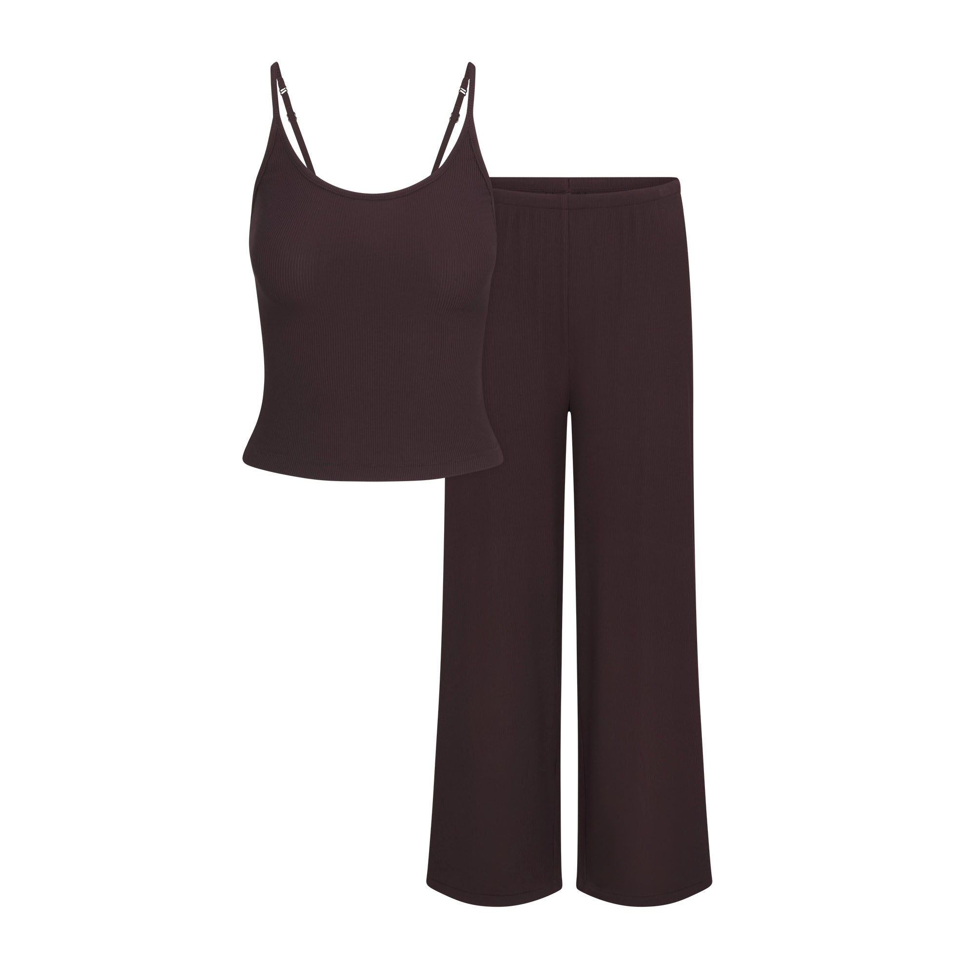 SOFT LOUNGE TANK SLEEP SET | PHOENIX FLAT ON A WHITE BACKGROUND | FLT