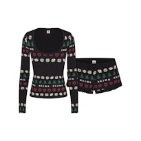 CACTUS PLANT FLEA MARKET X SKIMS SKIMS SLEEP SCOOP NECK SET