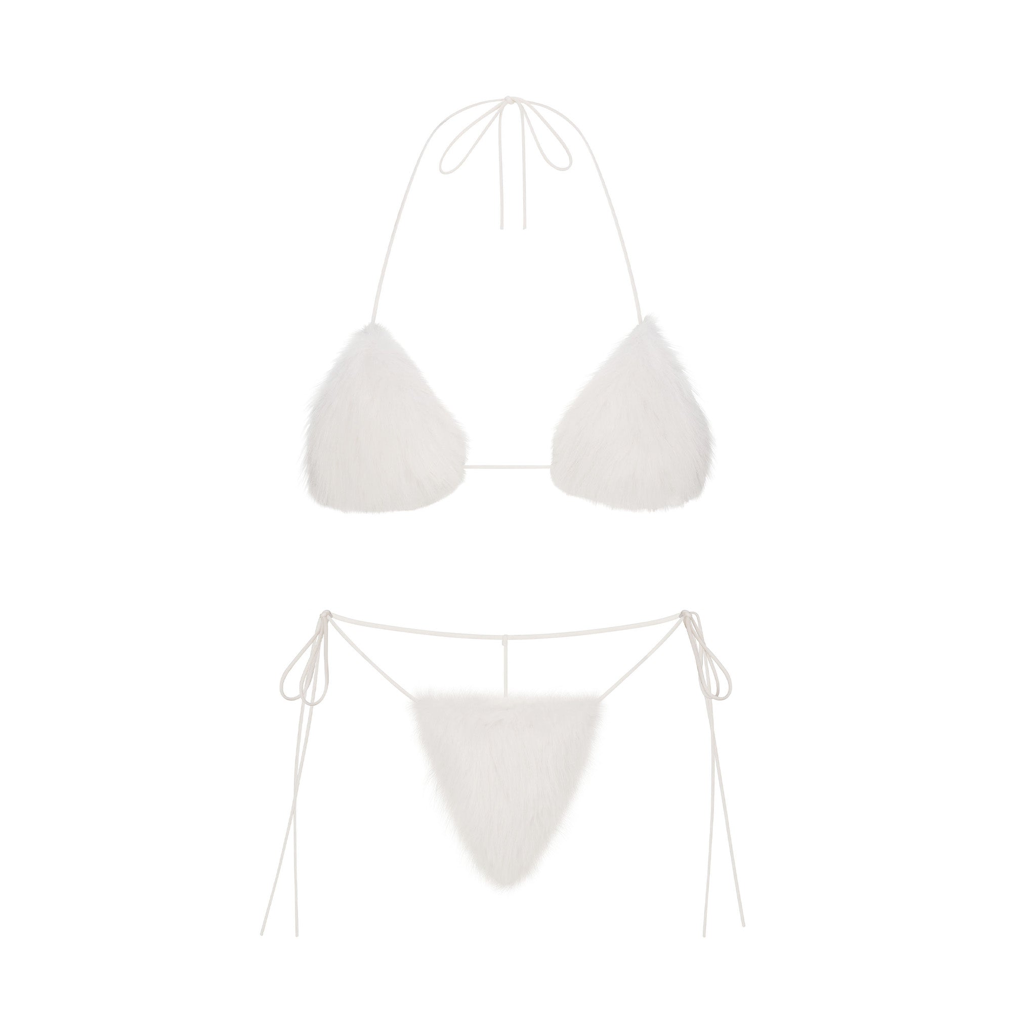 Fur bralette clearance
