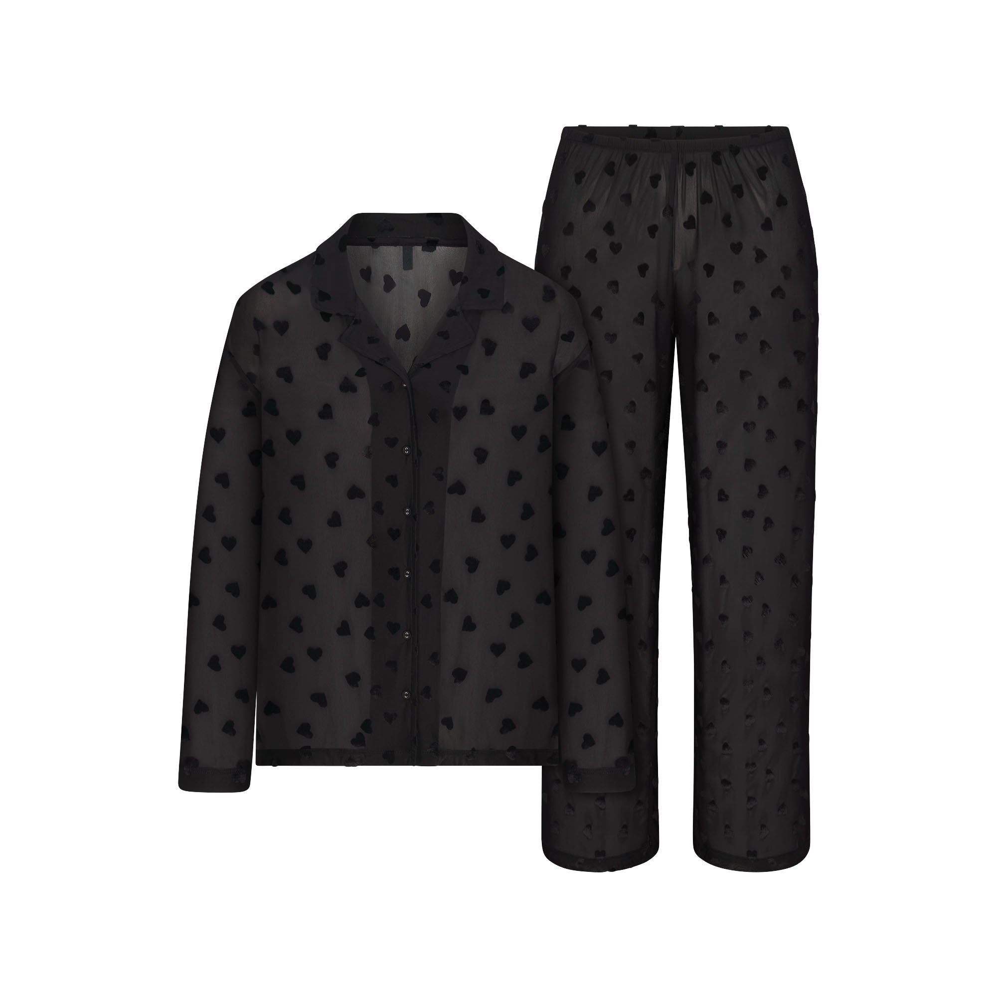 SKIMS | Skims Sleep Short Sleeve Button Up Set | Women