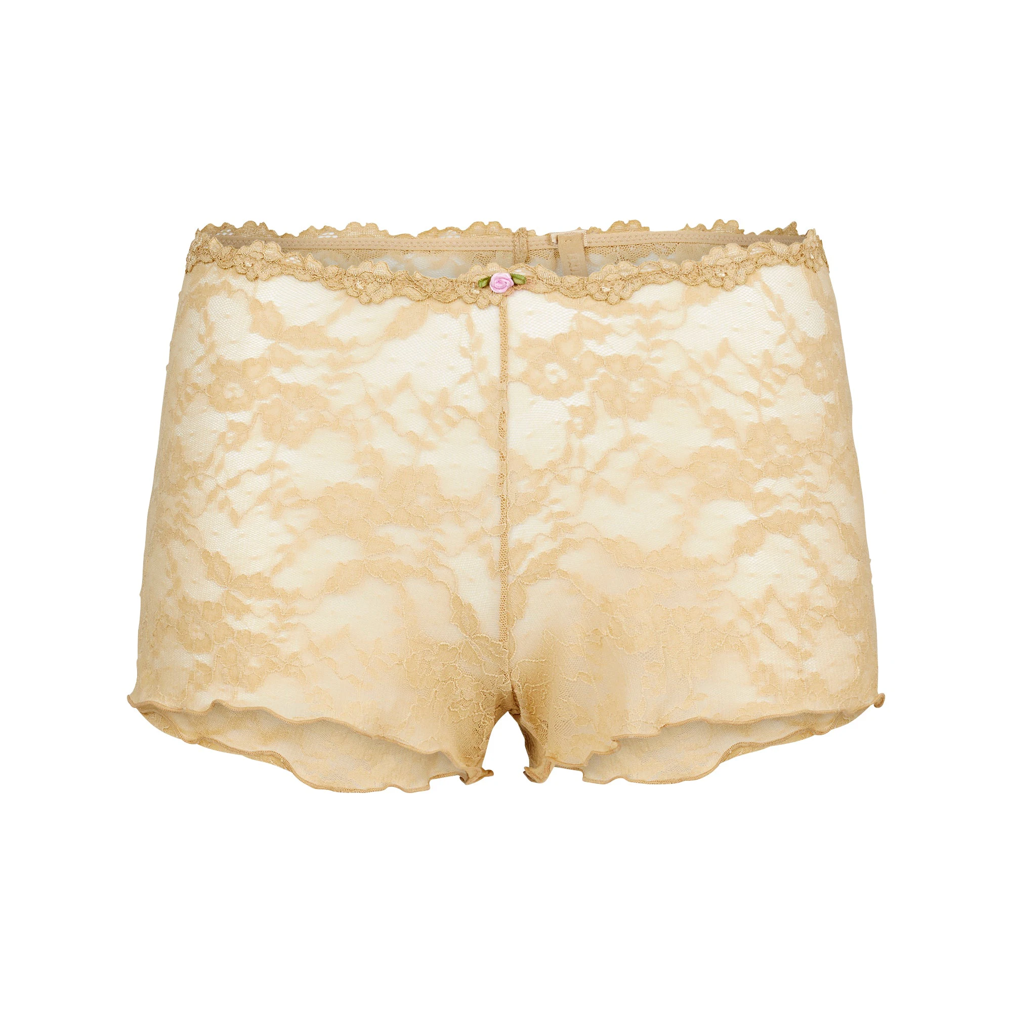 STRETCH LACE TRIANGLE CAMI AND SHORT SET | DELTA FLAT ON A WHITE BACKGROUND | FLT