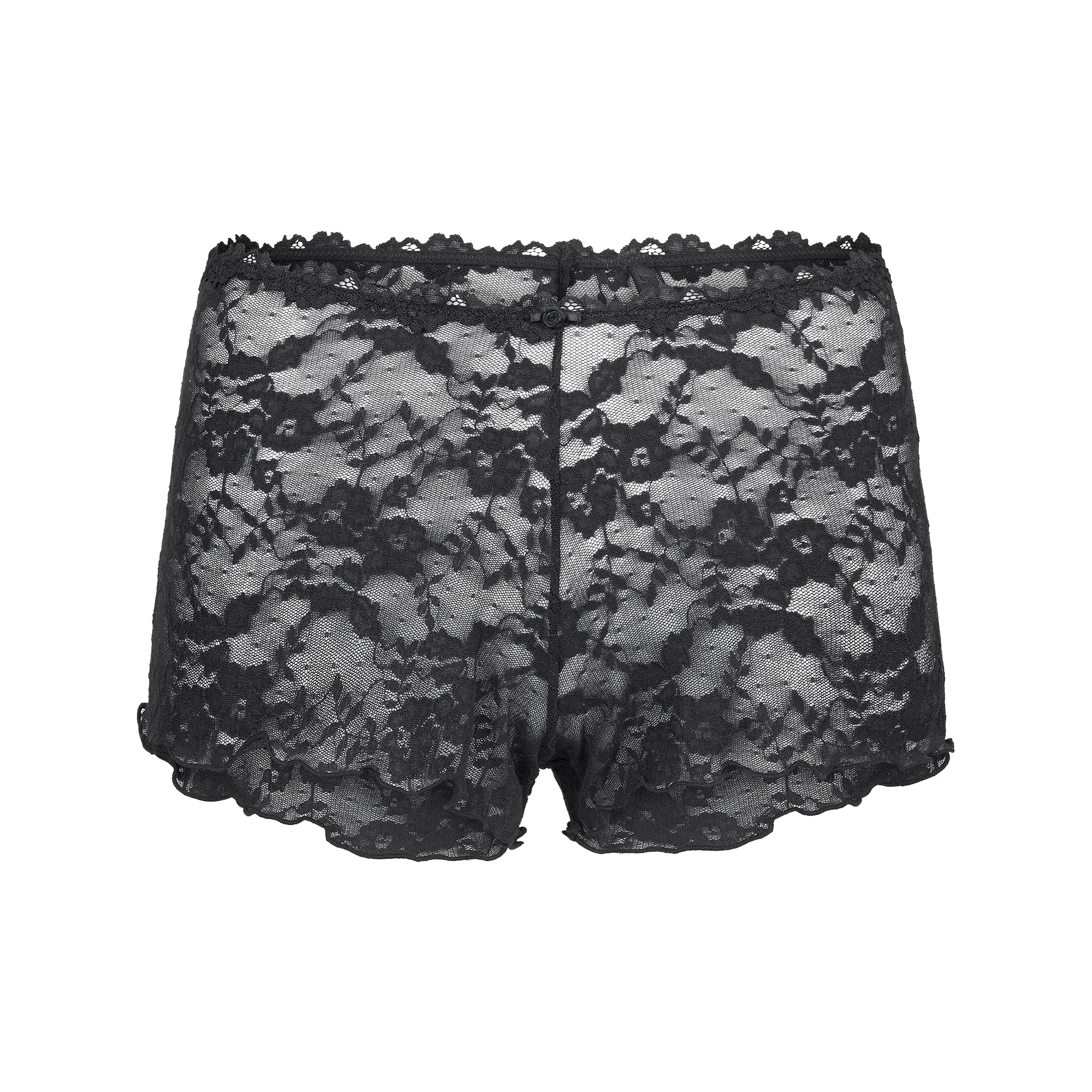 STRETCH LACE TRIANGLE CAMI AND SHORT SET | SOOT