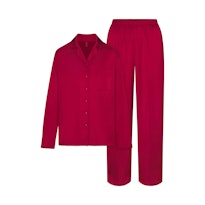 WOVEN SHINE LONG SLEEP SET