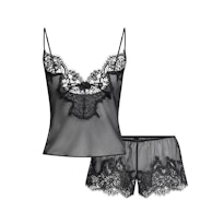 SKIMS ROMANCE LACE CAMI AND SHORT SET