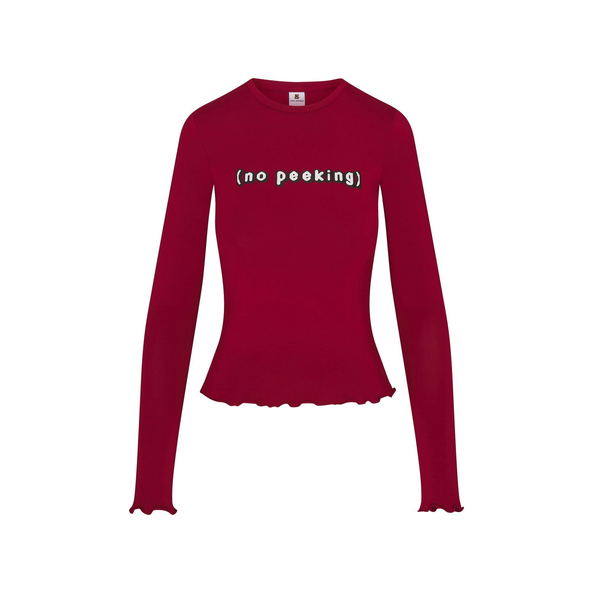 CACTUS PLANT FLEA MARKET X SKIMS SKIMS SLEEP FLANNEL SHORT SET | BRICK NO PEEKING PRINT FLAT ON A WHITE BACKGROUND