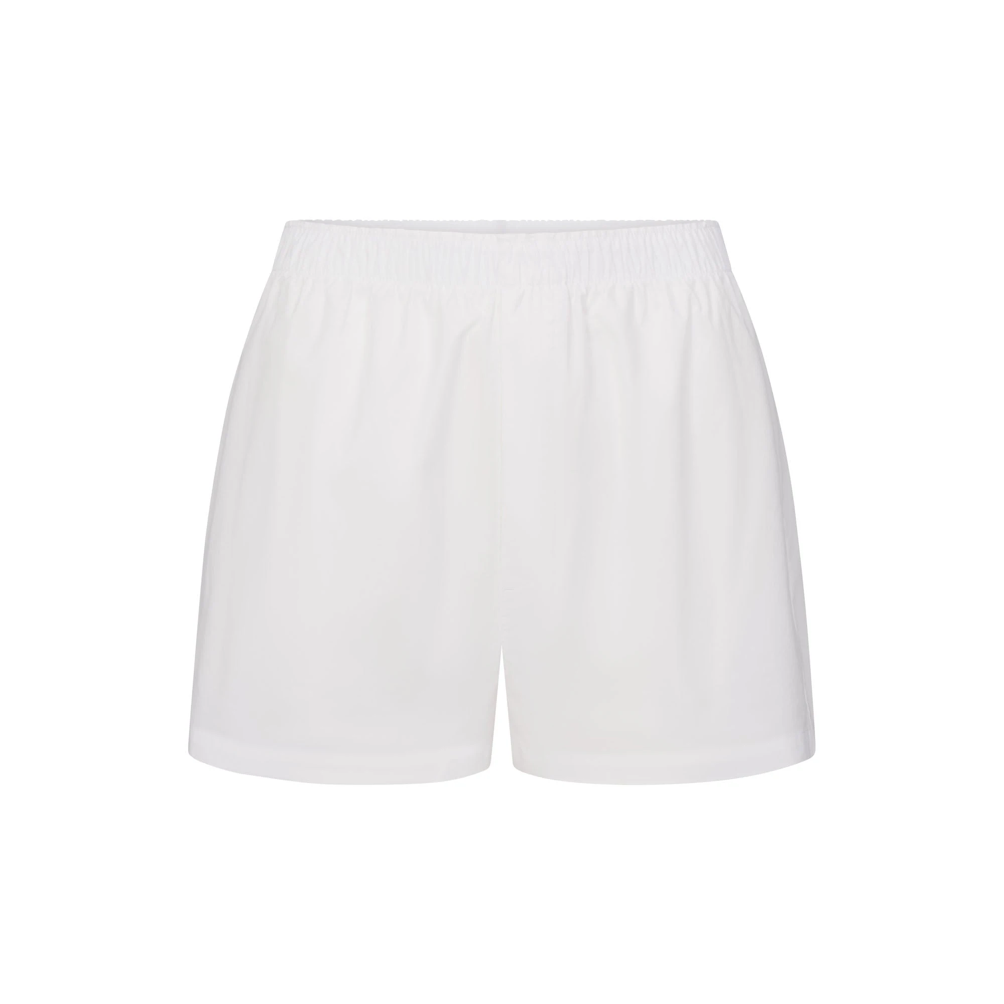 COTTON POPLIN SLEEP LONG SLEEVE AND BOXER SET | SNOW CONTRAST ADDITIONAL FABRIC DETAILS