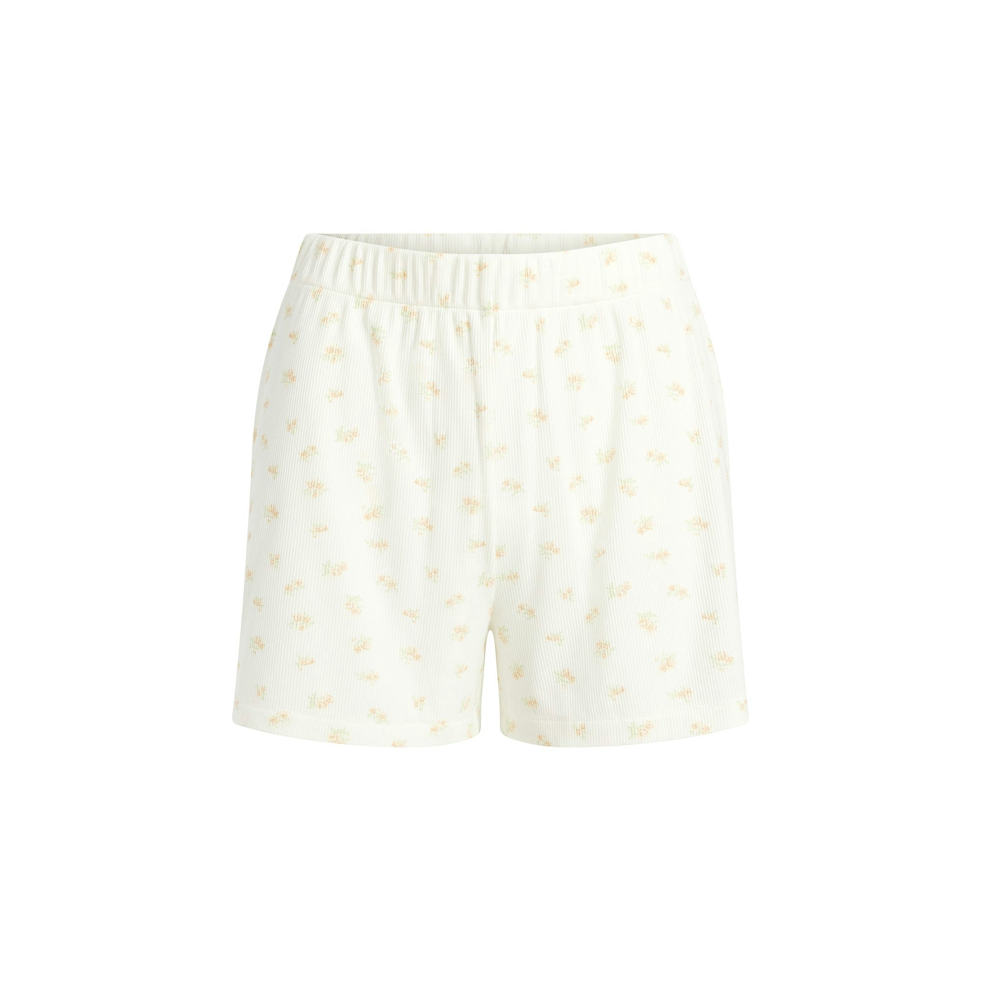 SOFT LOUNGE SHORT SLEEP SET | MARBLE GARDEN PRINT ADDITIONAL FABRIC DETAILS