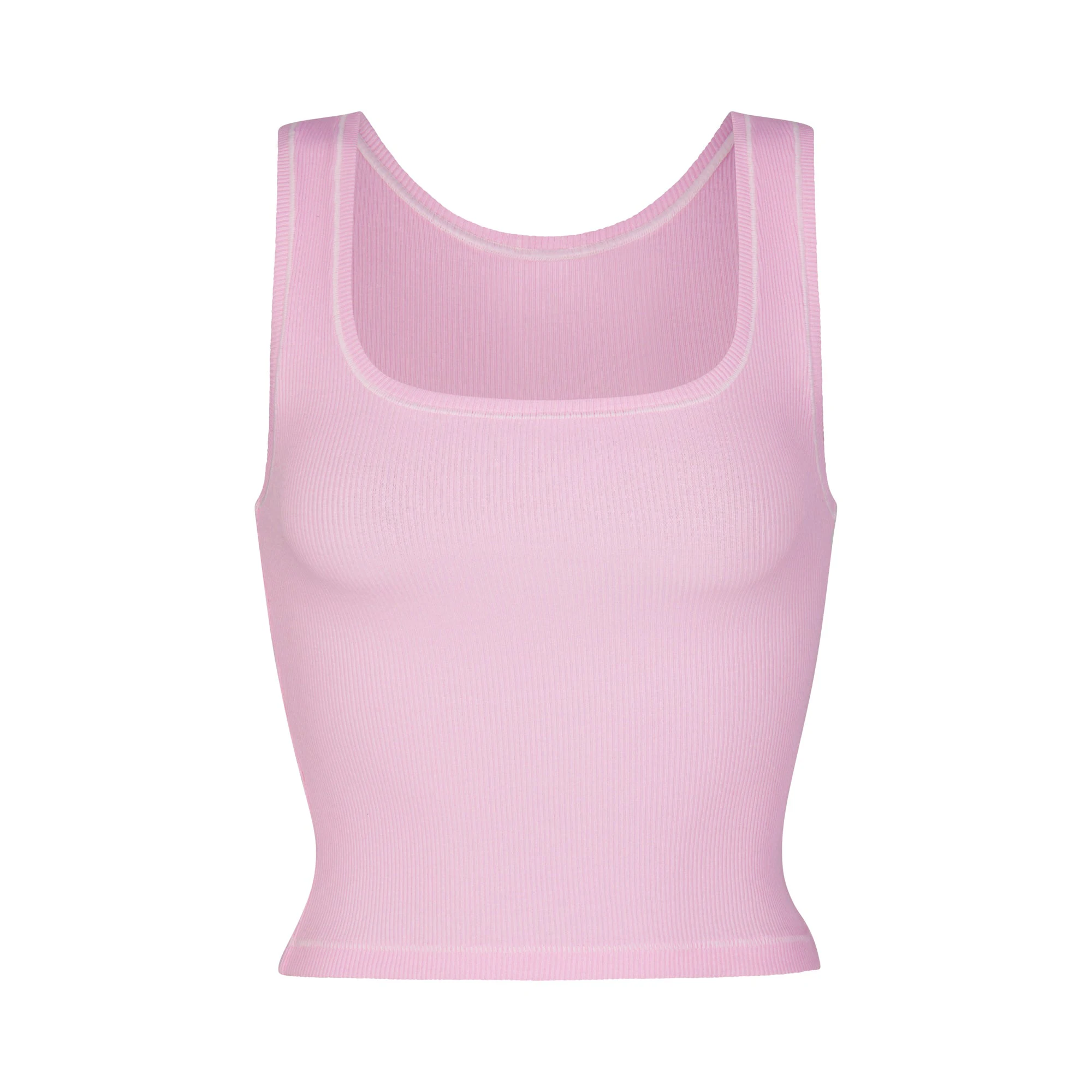 COTTON RIB TANK PACK | RED BABY PINK MULTI ADDITIONAL FABRIC DETAILS | about this fabric 