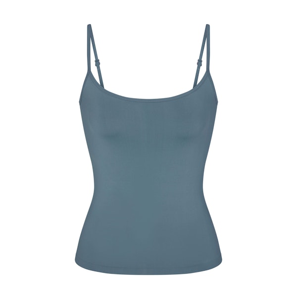 SOFT SMOOTHING SEAMLESS CAMI | KYANITE (CAMIS, TOPS) FLAT ON A WHITE BACKGROUND | FLT