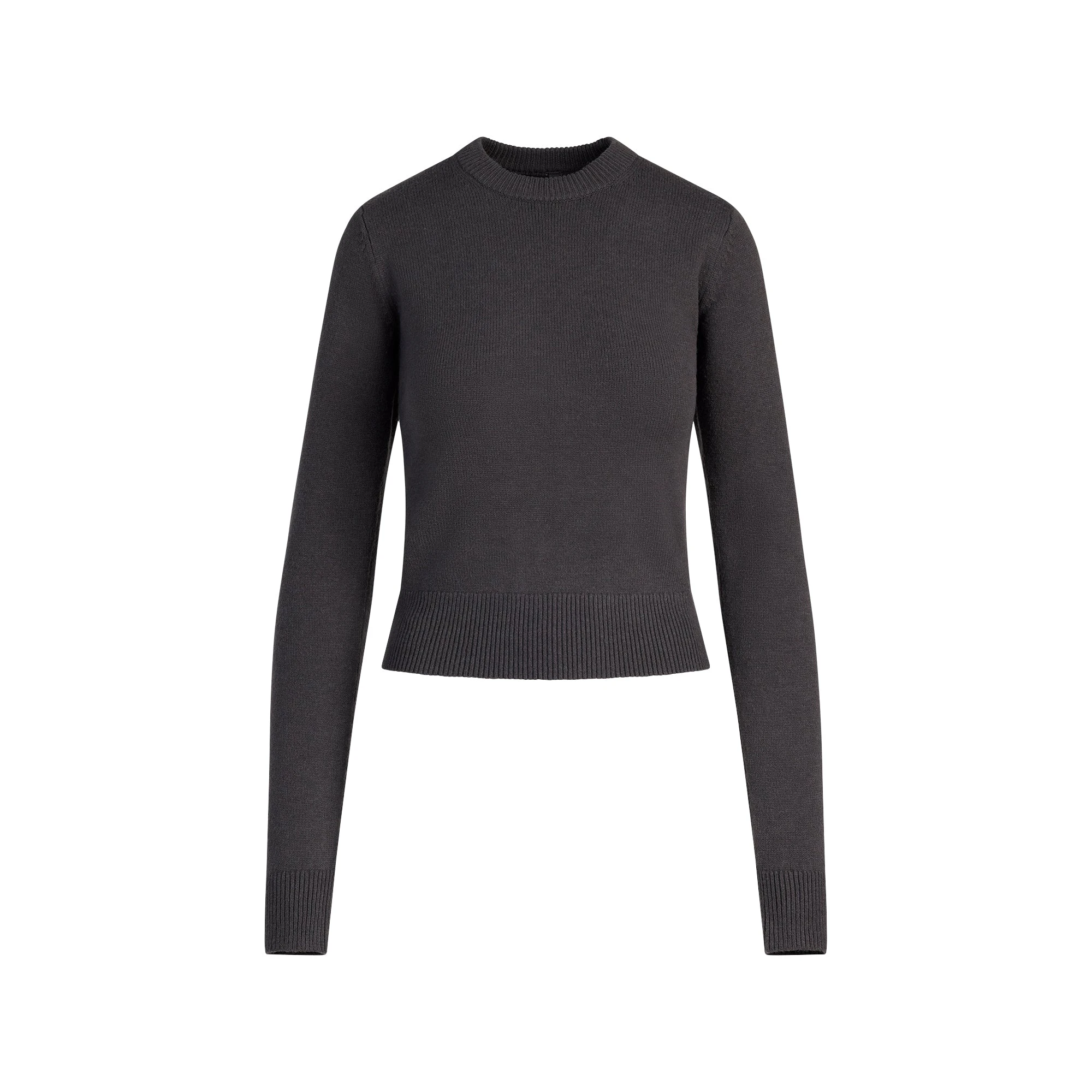 COTTON JERSEY LONG SLEEVE T-SHIRT | SOOT | SKIMS COTTON JERSEY LONG SLEEVE T-SHIRT | SOOT | SKIMS