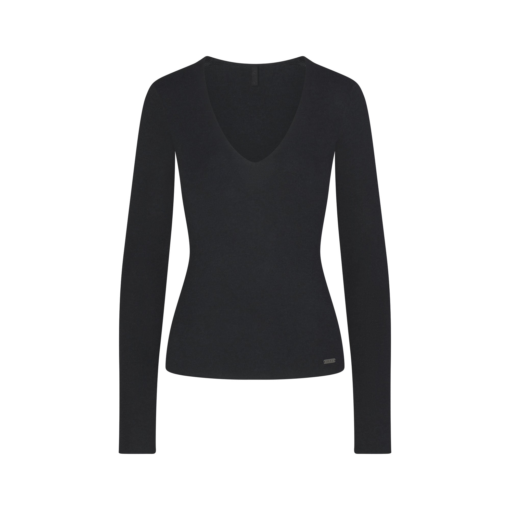 LONG SLEEVE V NECK