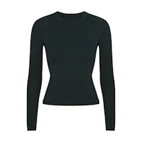 LONG SLEEVE CREW NECK TOP
