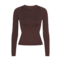 NikeSKIMS AIRY LONG SLEEVE CREW NECK TOP