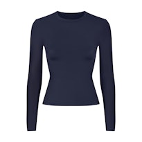 LONG SLEEVE CREW NECK TOP