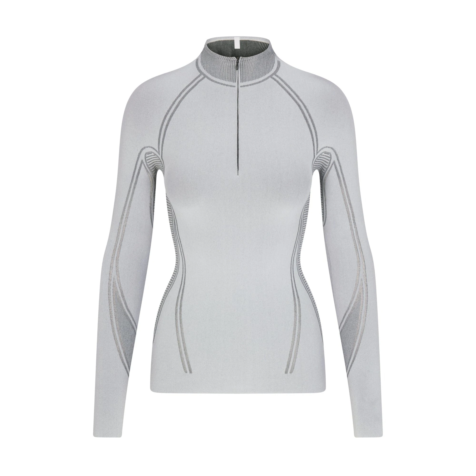 SKIMS FIRST LAYERS TURTLENECK TOP | MIRROR (TURTLENECK TOPS) LAYS FLAT ON A WHITE BACKGROUND