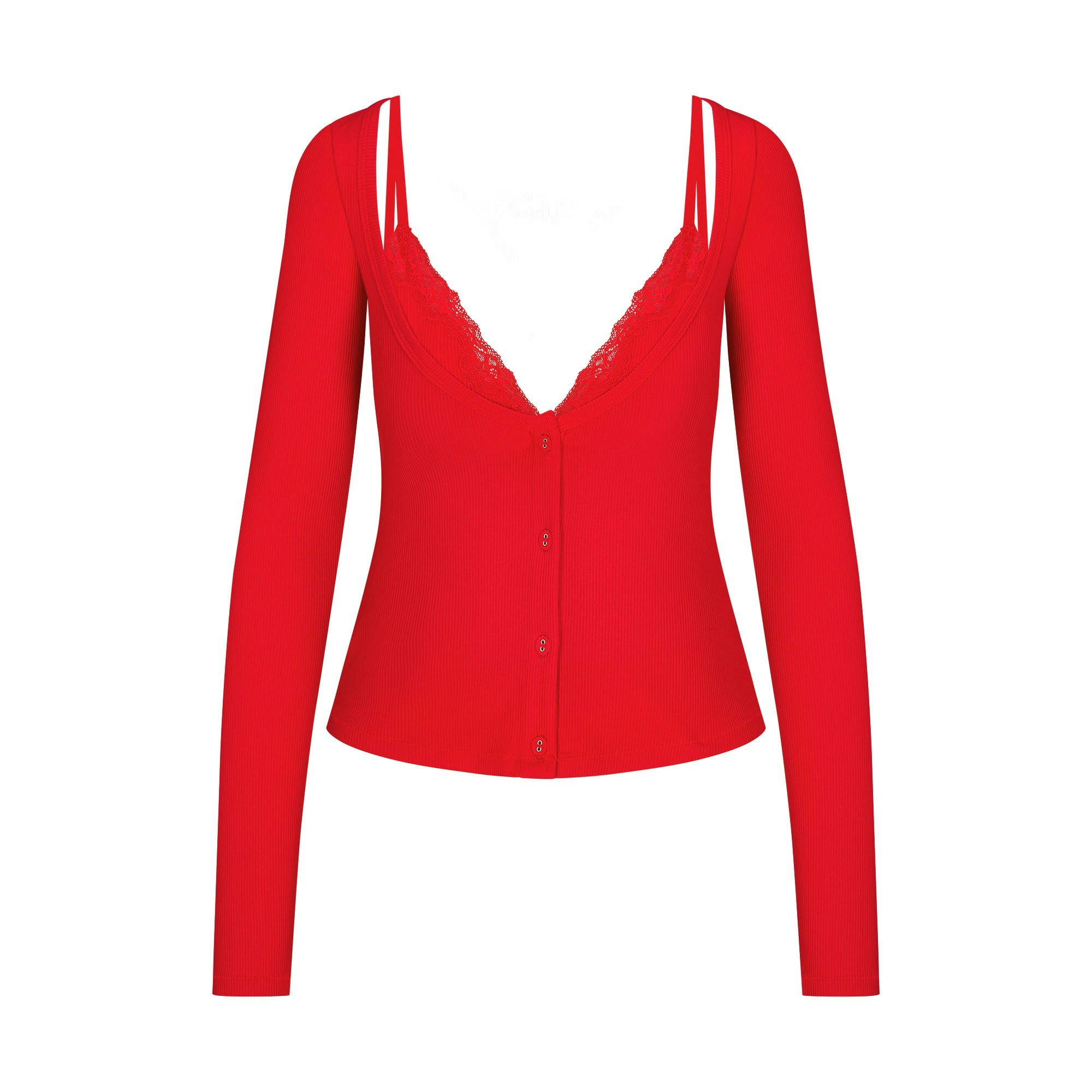 V Collar Halter Ruffled Side With Small Fur Ball Long Sleeve Sweatshirts